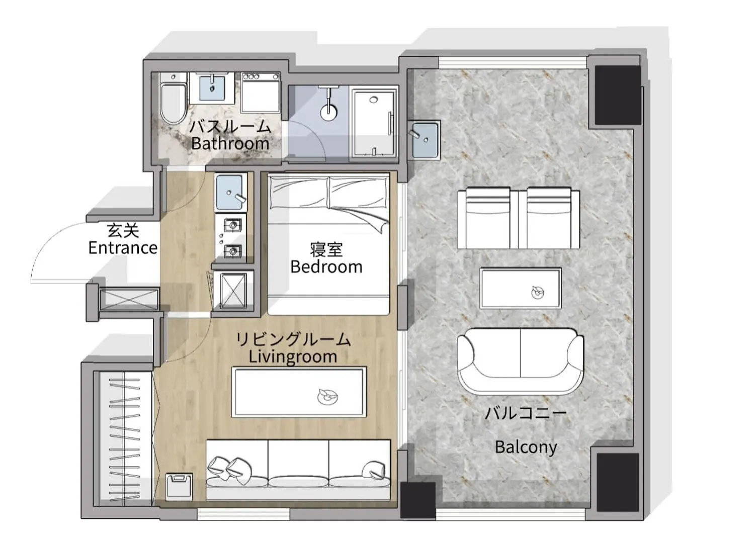 Triphome Nakano 2025 Penthouse Tokyo 0*,  Japan